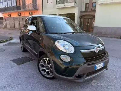 Usata Fiat 500L Lounge 105 CV (77 kW) 2013 Verde Monovolume