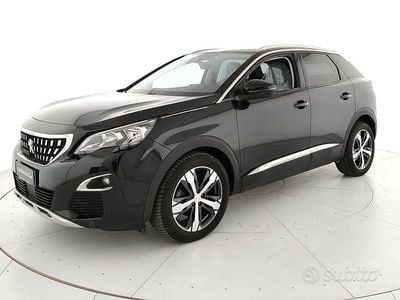 Usata Peugeot 3008 Allure 130 CV (95 kW) 2019 Nero SUV