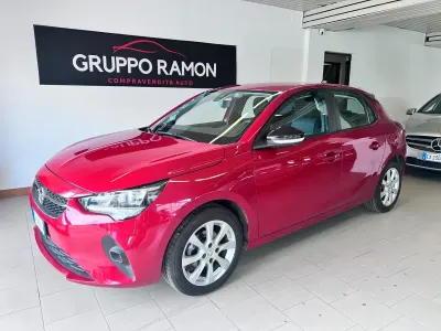 Usata Opel Corsa Elegance 75 CV (55 kW) 2021 Rosso Utilitaria