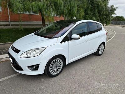 Usata Ford C-MAX Titanium 115 CV (84 kW) 2011 Bianco Monovolume