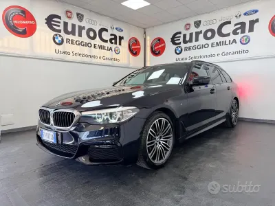 Usata BMW 520 M Sport 190 CV (139 kW) 2019 Bluazzurro Station wagon