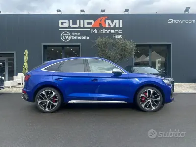 Usata Audi SQ5 Sportback 341 CV (250 kW) 2023 Blu SUV