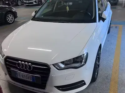 Usata Audi A3 105 CV (77 kW) 2016 Bianco Berlina