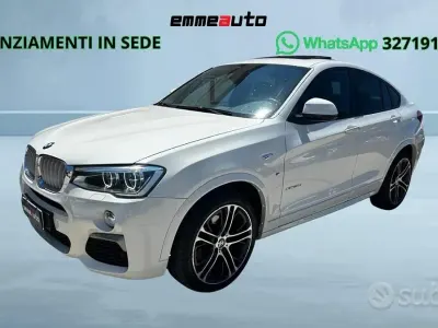 Usata BMW X4 M Sport 190 CV (139 kW) 2017 Bianco SUV
