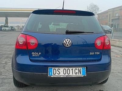 Usata VW Golf VI 2008 Blu Utilitaria