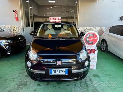 Usata Fiat 500 Lounge 69 CV (50 kW) 2012 Nero Berlina