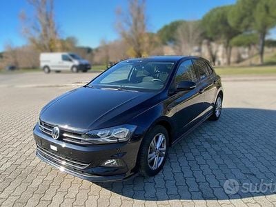 Usata VW Polo R-line 95 CV (69 kW) 2022 Nero Berlina