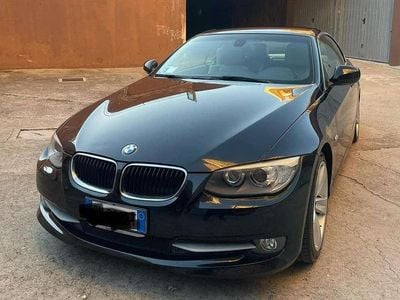 Usata BMW 320 Cabriolet 184 CV (135 kW) 2012 Nero Cabrio