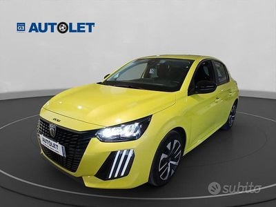 Usata Peugeot 208 Active 75 CV (55 kW) 2024 Giallo Utilitaria