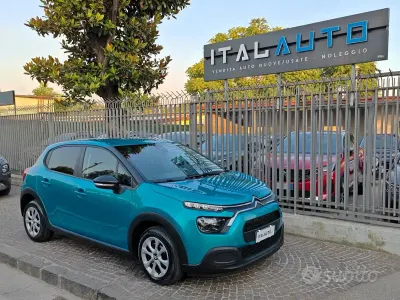 Usata Citroën C3 Feel 102 CV (75 kW) 2022 Blu Utilitaria