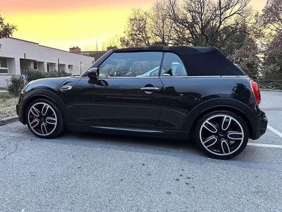 Usata Mini John Cooper Works Cabriolet 231 CV (169 kW) 2018 Verde Cabrio