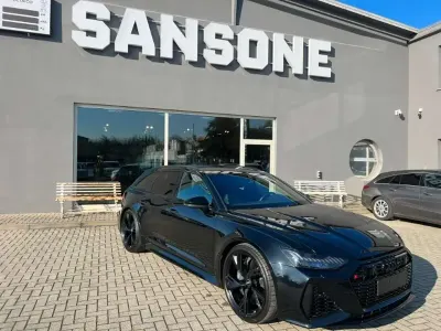 Usata Audi RS6 600 CV (441 kW) 2020 Nero Station wagon