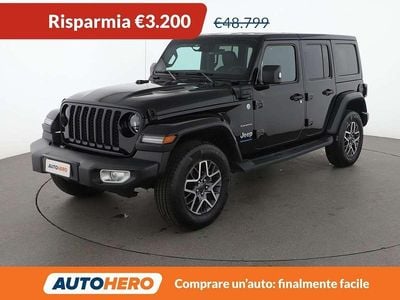 Usata Jeep Wrangler Sahara 272 CV (200 kW) 2023 Nero SUV