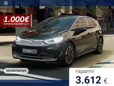Nuova VW ID.3 Pro 69 kW (95 CV) 2025 Moonstone grey nero Utilitaria
