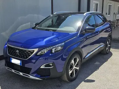 Usata Peugeot 3008 GT-line 120 CV (88 kW) 2018 Bluazzurro SUV