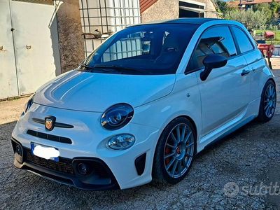 Usata Abarth 500C 140 CV (102 kW) 2010 Bianco Cabrio