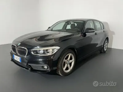 Usata BMW 116 Advantage 116 CV (85 kW) 2015 Nero Utilitaria
