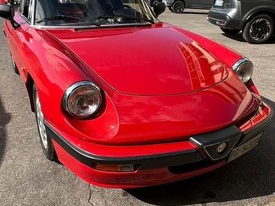 Usata Alfa Romeo Spider Quadrifoglio 1985 Rosso Cabrio