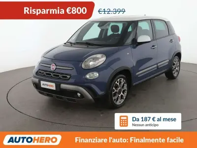 Usado Fiat 500L Cross 95 CV (69 kW) 2017 Azul Monovolumen