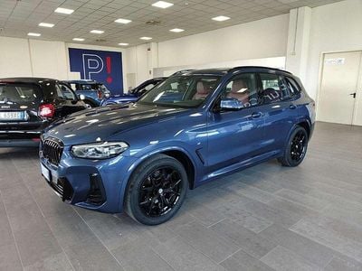 Usata BMW X3 M Sport 190 CV (139 kW) 2022 Blu/azzurro SUV