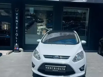Usata Ford C-MAX Titanium 116 CV (85 kW) 2011 Bianco Monovolume