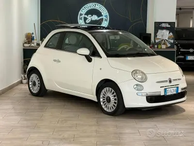 Usata Fiat 500 Lounge 69 CV (50 kW) 2008 Bianco Berlina