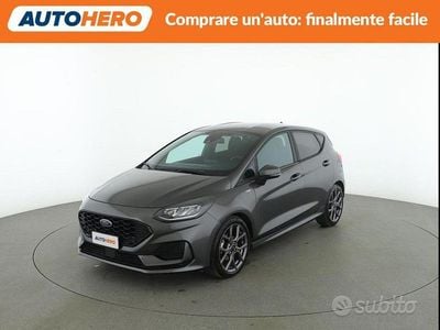 Usata Ford Fiesta ST-Line X 125 CV (91 kW) 2022 Nero Utilitaria