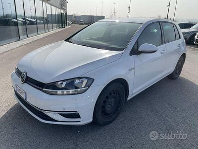 Usata VW Golf VII Highline 131 CV (96 kW) 2019 Bianco Berlina