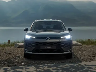 Nuova VW T-Roc Life 115 CV (84 kW) 2026 Wolf grey metallizzato nero SUV