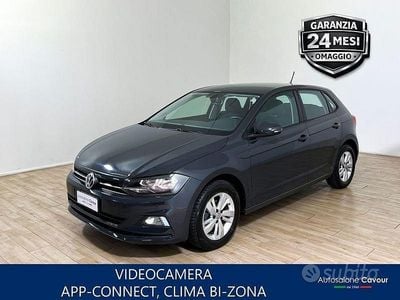 Usata VW Polo Comfortline 90 CV (66 kW) 2018 Grigio urano Utilitaria