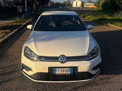 Usata VW Golf VII Sportline 116 CV (85 kW) 2019 Bianco Berlina