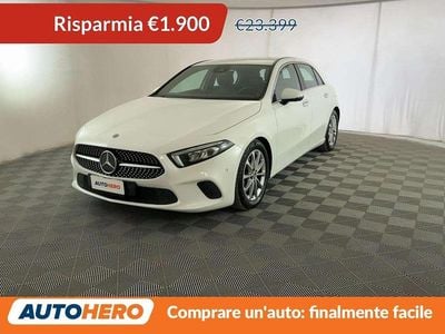 Usata Mercedes A200 150 CV (110 kW) 2019 Bianco Berlina
