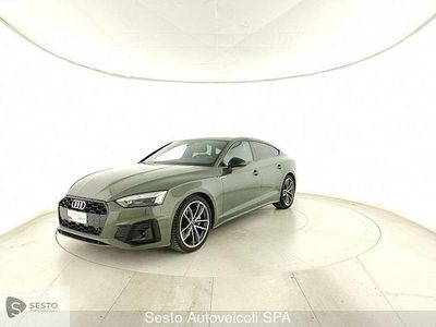 Usata Audi A5 Sportback S-Line 204 CV (150 kW) 2024 Verde district metallizzato Utilitaria