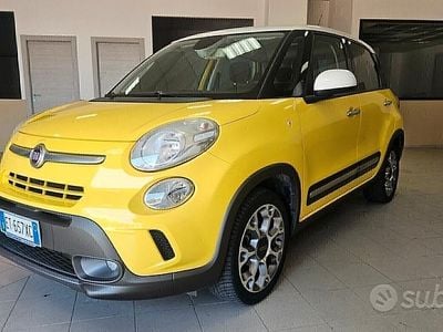 Usata Fiat 500L Trekking 85 CV (62 kW) 2014 Giallo Monovolume