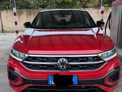 Usata VW T-Roc R-line 116 CV (85 kW) 2022 Rosso SUV