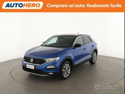 Usata VW T-Roc Style 150 CV (110 kW) 2020 Blu SUV