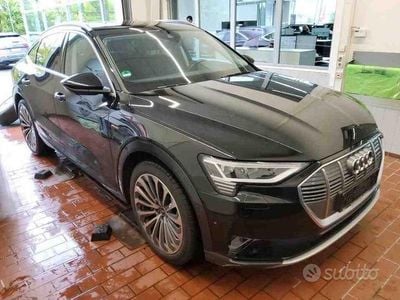 Usata Audi e-tron Sport 300 kW (408 CV) 2022 Nero SUV