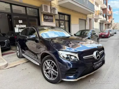Occasion Mercedes GLC250 Premium 204 ch (150 kW) 2018 Bleue Coupé