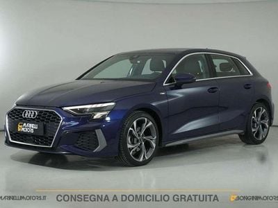 Usata Audi A3 S-Line 116 CV (85 kW) 2023 Blu Berlina