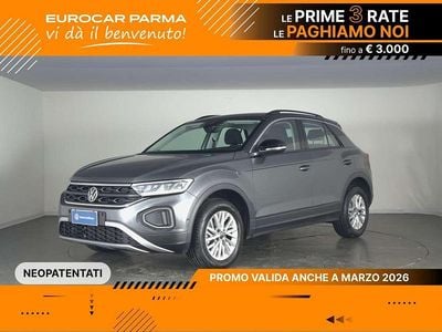 Usata VW T-Roc Life 150 CV (110 kW) 2025 Indium grey metallizzato nero SUV