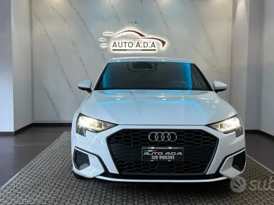 Usata Audi A3 S-Line 150 CV (110 kW) 2021 Bianco Berlina
