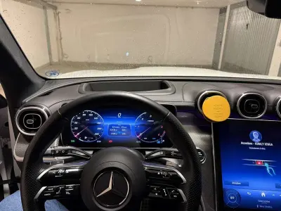 Usata Mercedes GLC220 AMG Line Premium Plus 197 CV (144 kW) 2023 Bianco SUV