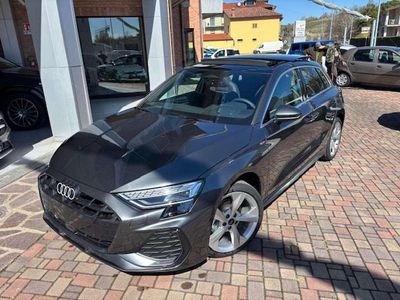 Nuova Audi A3 S-Line 150 CV (110 kW) 2025 Grigio scuro Berlina