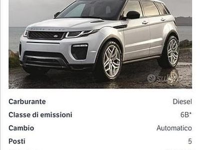 Usata Land Rover Range Rover evoque Pure 241 CV (177 kW) 2018 Bianco SUV