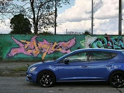 Usata Seat Leon FR 150 CV (110 kW) 2020 Blu/azzurro Berlina