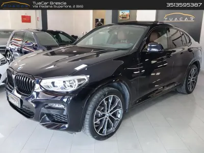 Usata BMW X4 M M Sport 190 CV (139 kW) 2020 Blu/azzurro SUV