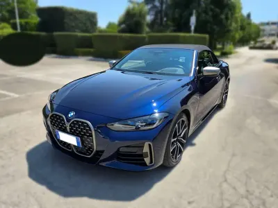 Usata BMW 440 M Sport 374 CV (275 kW) 2022 Blu/azzurro Cabrio