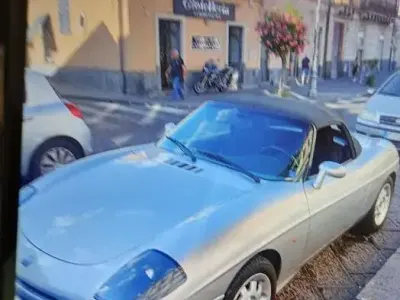 Usata Fiat Barchetta 131 CV (96 kW) 2002 Grigio Cabrio