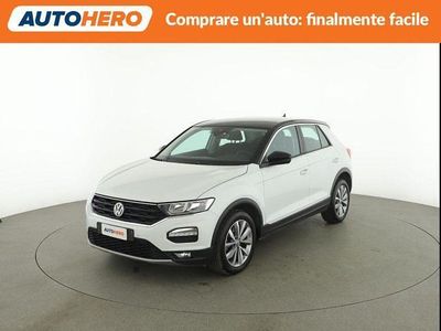 Usata VW T-Roc Style 115 CV (84 kW) 2018 Bianco SUV