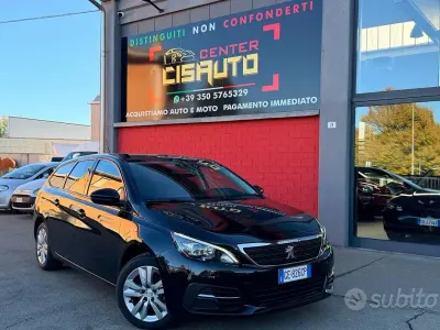 Usata Peugeot 308 Active 131 CV (96 kW) 2021 Nero Station wagon
